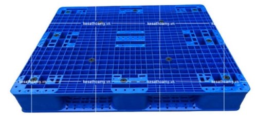 Pallet nhựa KV - Kệ Chứa Hàng Hòa Mỹ - Công Ty Cổ Phần Dịch Vụ Và Đầu Tư Hòa Mỹ